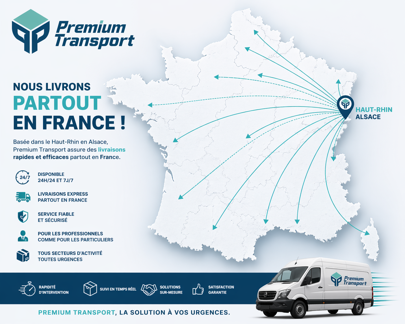 Premium transport, livraison express partout en france